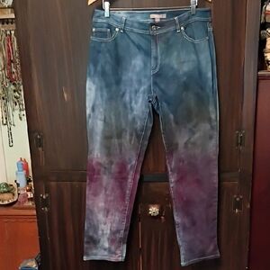 Chico's Multicolor Straight Leg Jeans
